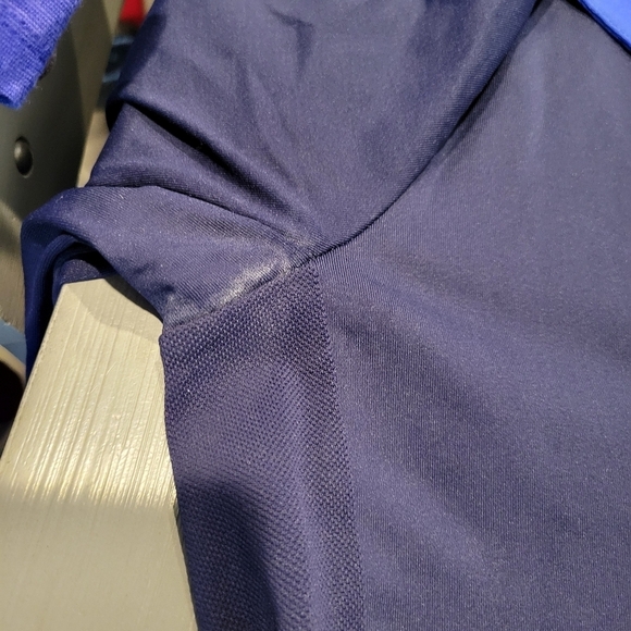 Ralph Lauren RLX Women's Small Navy Blue Quarter Zip Athletic Pullover Running - Picture 7 of 7